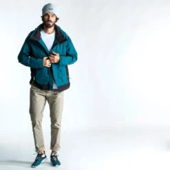 Tribord Blouson De Voile - Veste De Pluie Sailing 500 Homme Pétrole Jaune -Daiwa Magasin blouson de voile veste de pluie sailing 500 homme petrole jaune 3