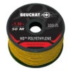 BEUCHAT BOBINE 50M Polyéthylène HD+ 1,5mm 300Kg Jaune -Daiwa Magasin bobine 50m polyethylene hd 15mm 300kg jaune