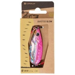 Casting Jig BIASTOS SLOW 60gr ROSE Pêche Au Leurre En Mer -Daiwa Magasin casting jig biastos slow 60gr rose peche au leurre en mer 2
