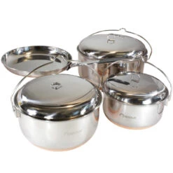 EAGLE Products Ensemble De Poêles En Acier Inoxydable - 4 Pièces - LAVVU -Daiwa Magasin eagle products ensemble de poeles en acier inoxydable 4 pieces lavvu 2