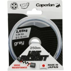 FIL DE PÊCHE LINE RESIST GREY 250 M NEW -Daiwa Magasin fil de peche line resist grey 250 m new 9