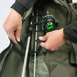 Fourreau 4 Cannes à Pêche | 2 Compartiments | Olive | 125 Cm - 210 Cm -Daiwa Magasin fourreau 4 cannes a peche 2 compartiments olive 125 cm 210 cm 2