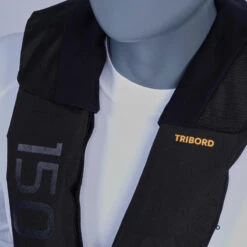 Tribord Gilet De Sauvetage Gonflable Adulte LJ 150N+ AIR Série Limitée Noir -Daiwa Magasin gilet de sauvetage gonflable adulte lj 150n air serie limitee noir 6