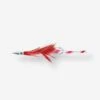 Williamson Leurre Diamond Jet Feather Red White Pêche à La Traine -Daiwa Magasin leurre diamond jet feather red white peche a la traine