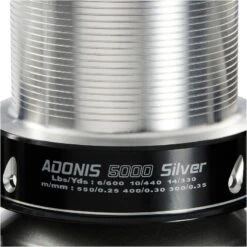 Moulinet De Pêche En Surfcasting ADONIS 5000 SILVER -Daiwa Magasin moulinet de peche en surfcasting adonis 5000 silver 5