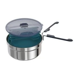 Quechua Popote Camp Du Randonneur MH100 Inox 2 Personnes (1,6L) -Daiwa Magasin popote camp du randonneur mh100 inox 2 personnes 16l 3