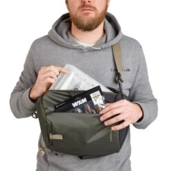 Sac à Bandoulière De Pêche 9L - Sling Bag 100 Kaki -Daiwa Magasin sac a bandouliere de peche 9l sling bag 100 kaki 6