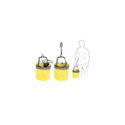Seau Souple & Pliable 15L Jaune Zulupack -Daiwa Magasin seau souple and pliable 15l jaune zulupack 2